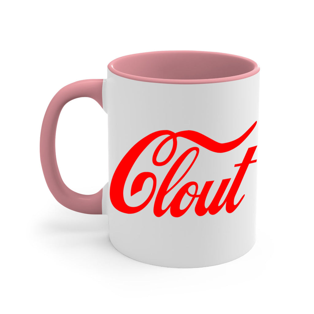 clout 185#- black words - phrases-Mug / Coffee Cup