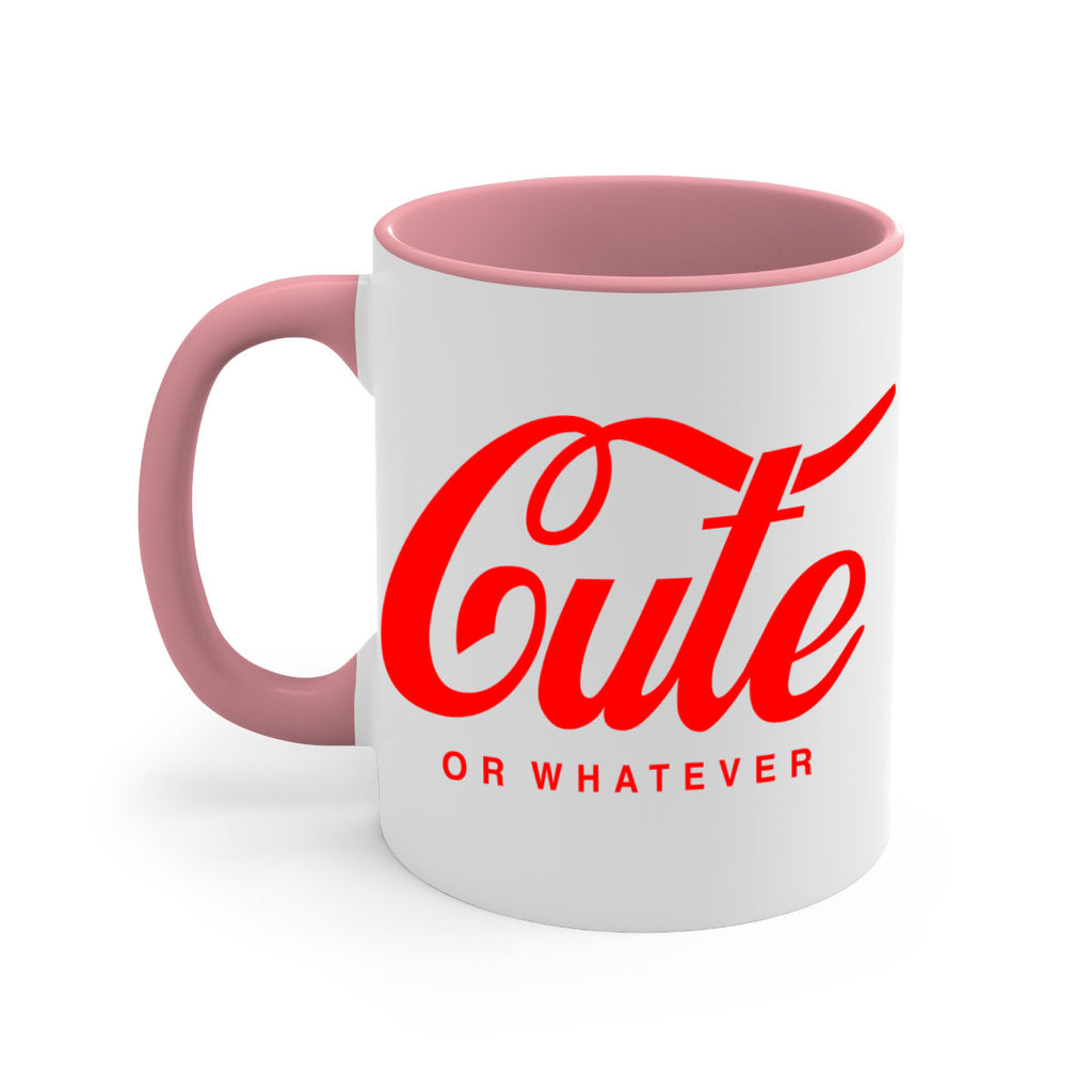 cute or whatever 179#- black words - phrases-Mug / Coffee Cup