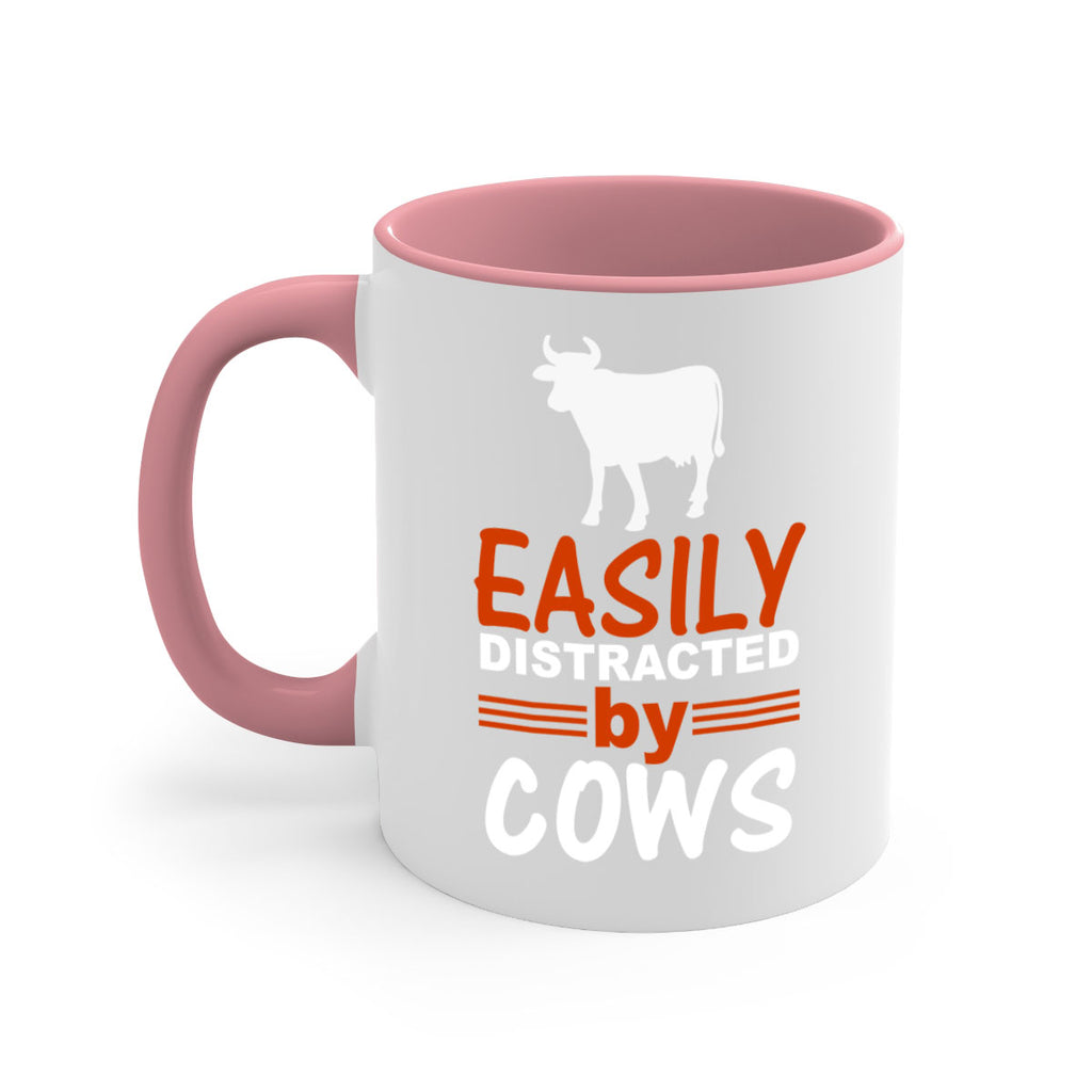 easily distracted by cows Style 4#- Cow-Mug / Coffee Cup
