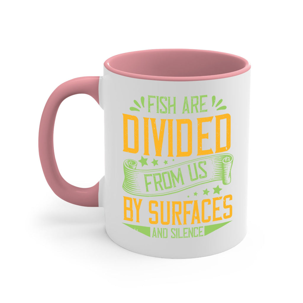 fish are divided from us by surfaces and silence 136#- vegan-Mug / Coffee Cup
