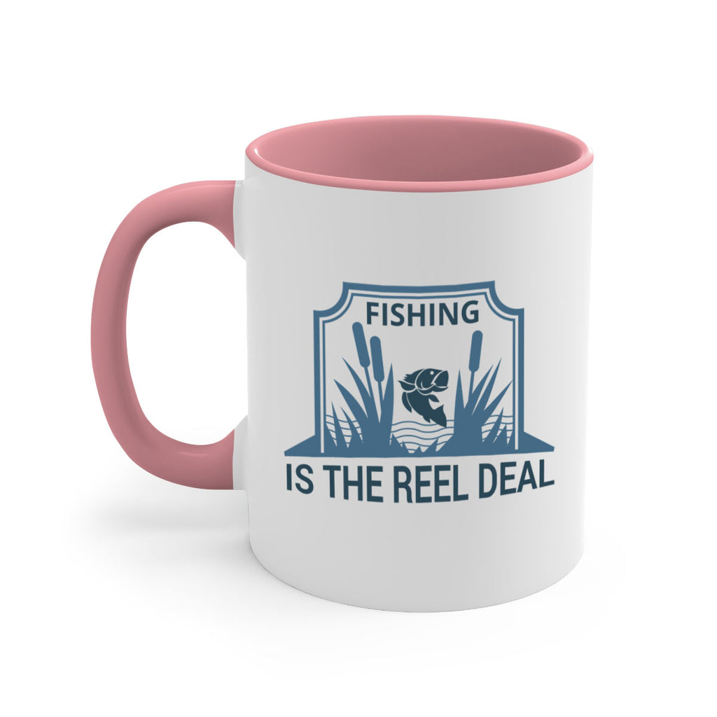 fishing is the real deal 138#- fishing-Mug / Coffee Cup