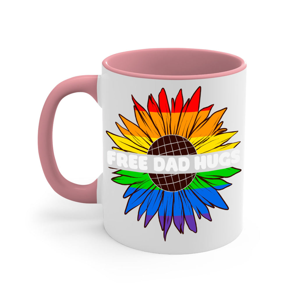 free dad hugs pride lgbt lgbt 140#- lgbt-Mug / Coffee Cup