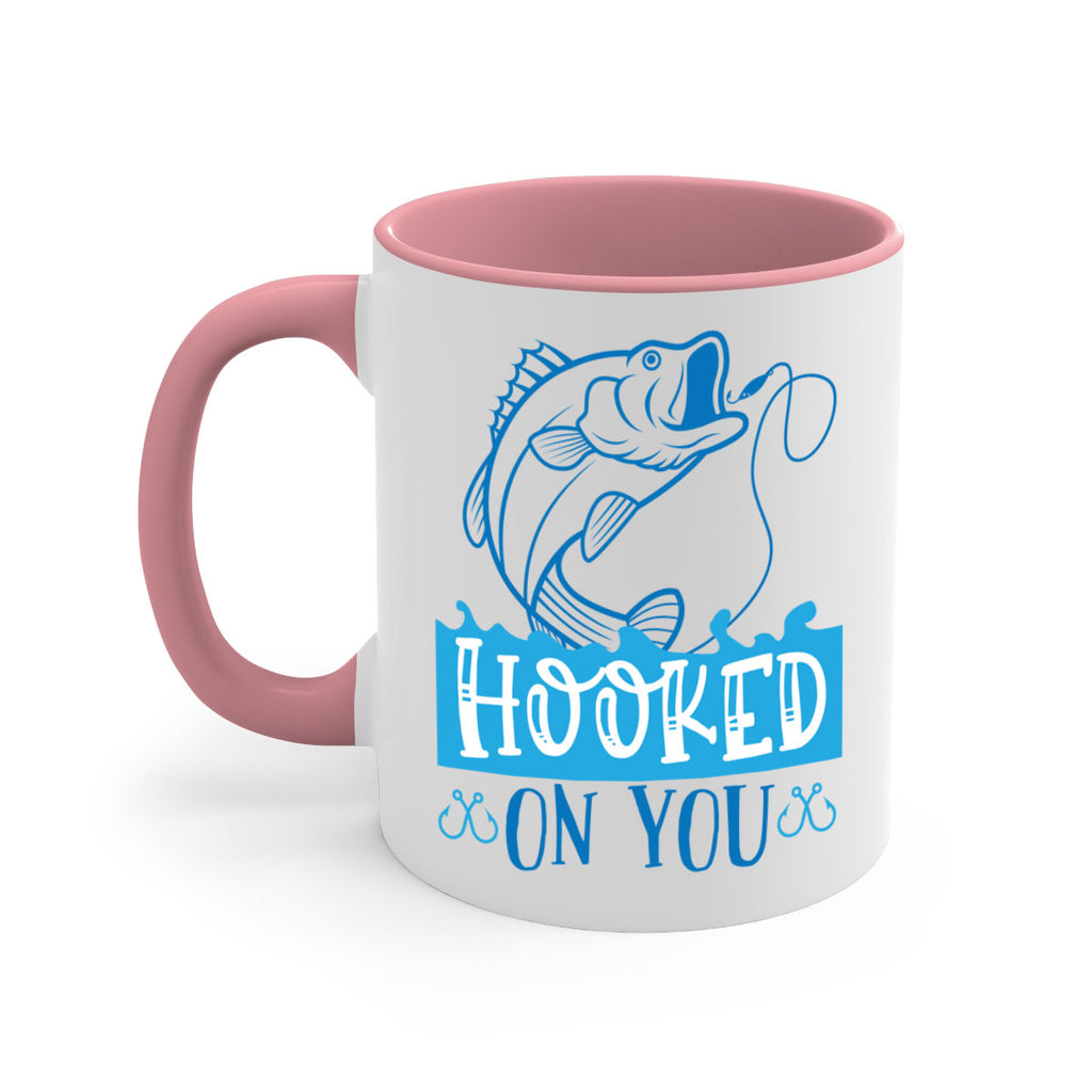 hooked on you 214#- fishing-Mug / Coffee Cup