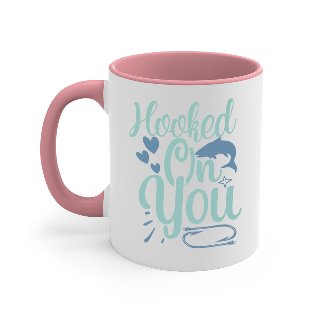 hooked on you 215#- fishing-Mug / Coffee Cup