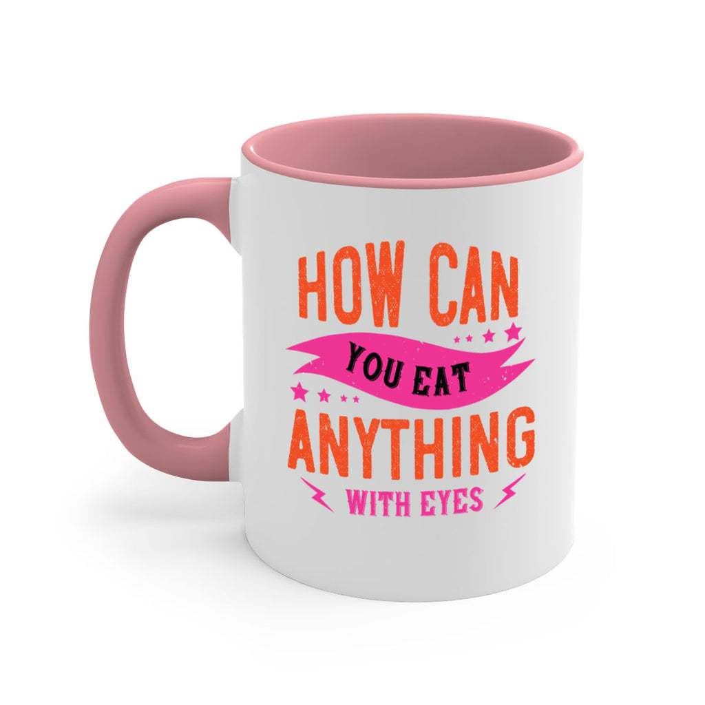 how can you eat anything with eyes 55#- vegan-Mug / Coffee Cup