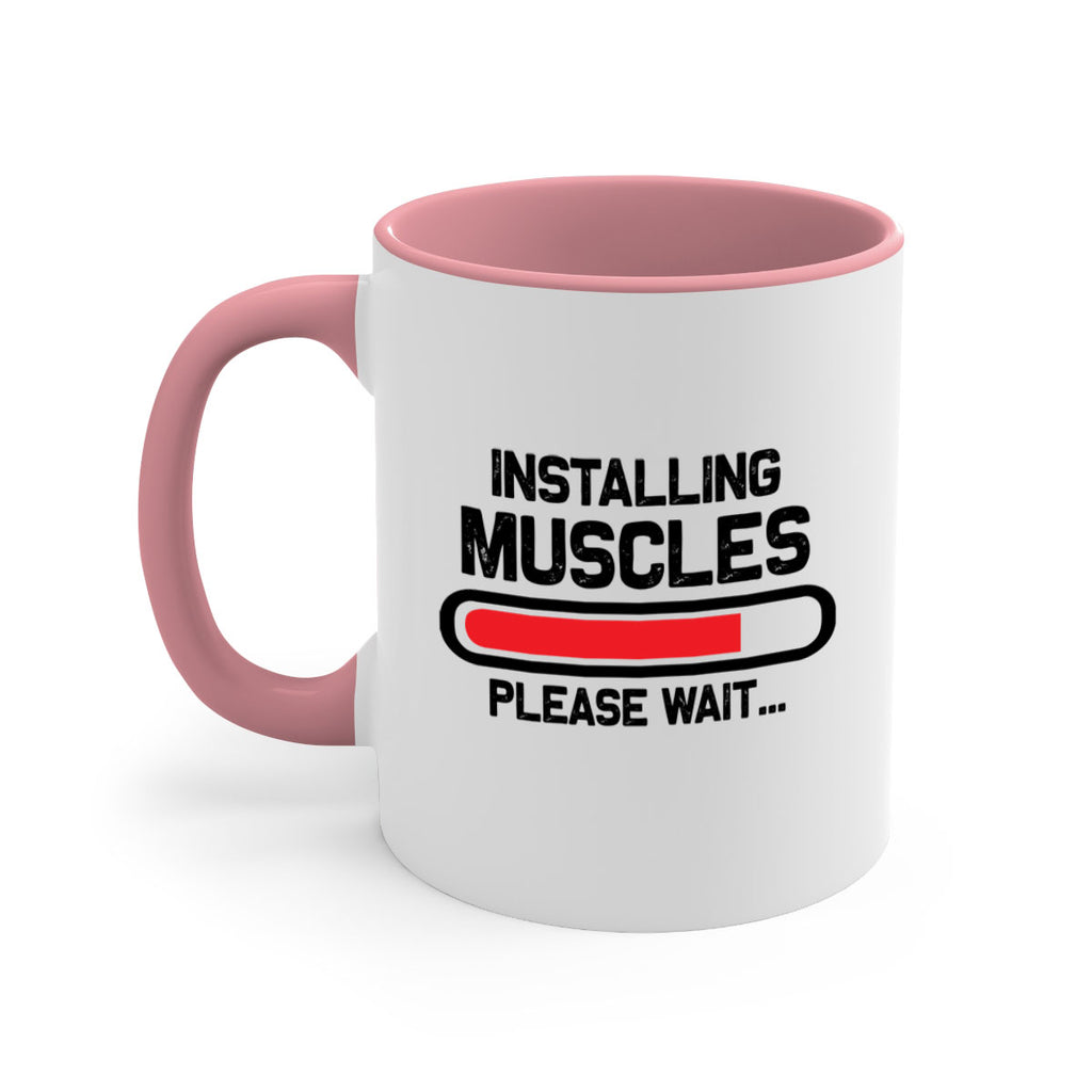 installing muscles please wait 7#- gym-Mug / Coffee Cup