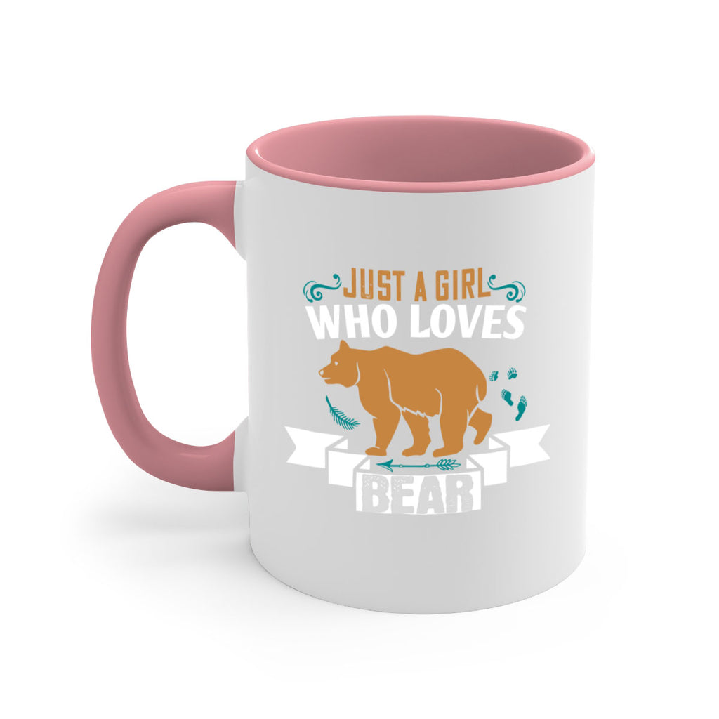 just a girl who loves bear 19#- bear-Mug / Coffee Cup