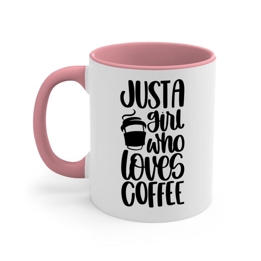 just a girl who loves coffee 86#- coffee-Mug / Coffee Cup
