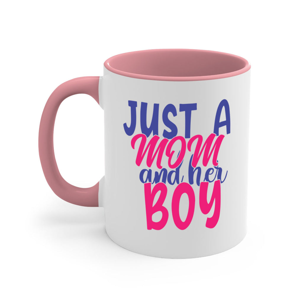 just a mom and her boy 392#- mom-Mug / Coffee Cup