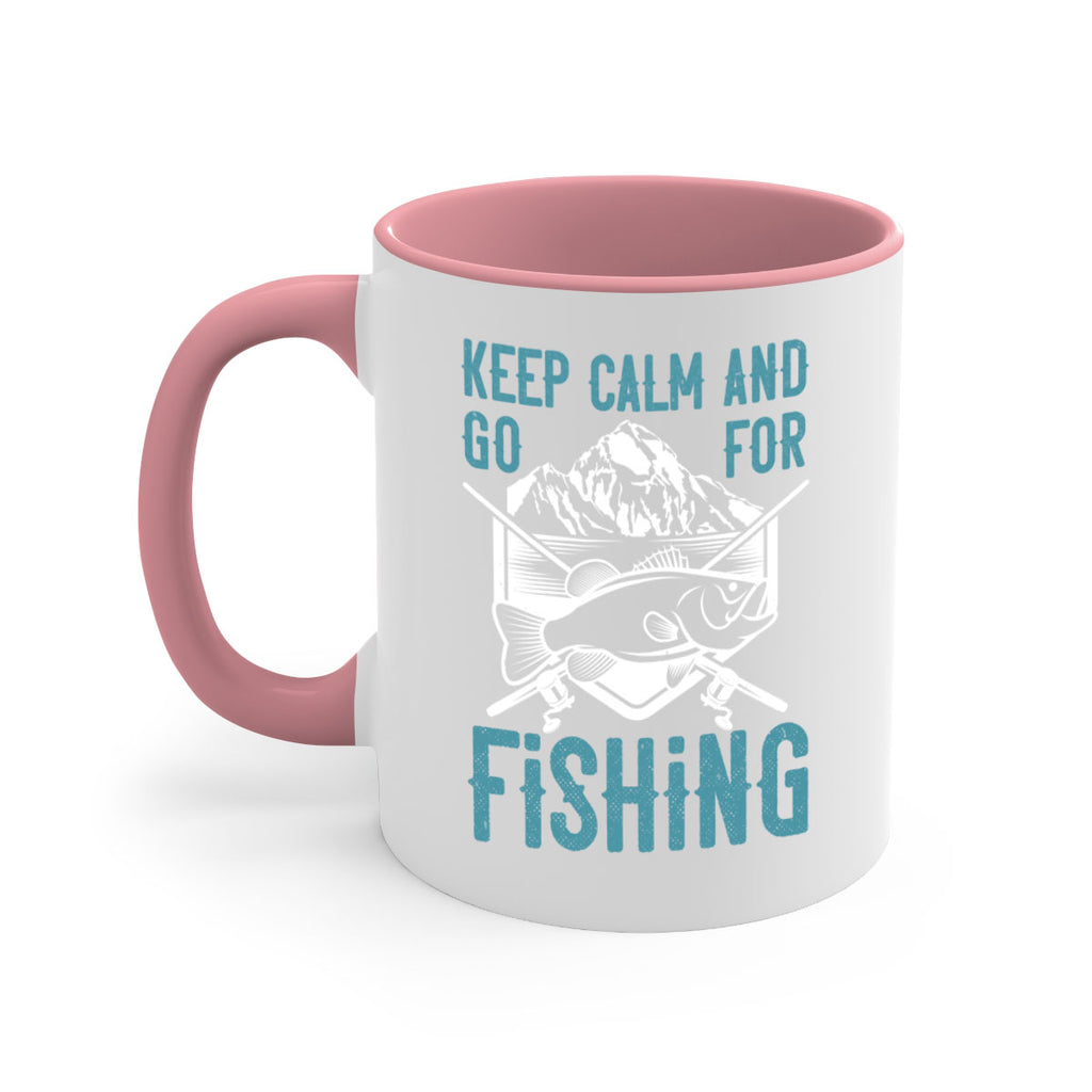 keep calm and go for fishing 247#- fishing-Mug / Coffee Cup