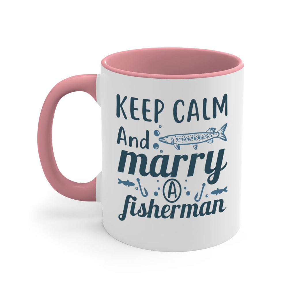 keep calm and merry 66#- fishing-Mug / Coffee Cup