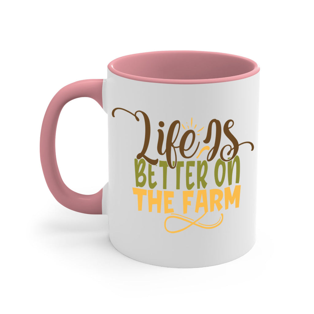 life is better on the farm 5#- Farm and garden-Mug / Coffee Cup