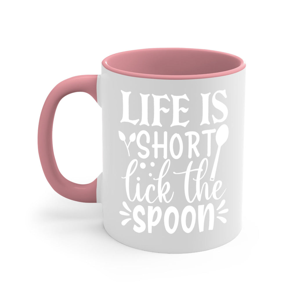 life is short lick the spoon 24#- kitchen-Mug / Coffee Cup