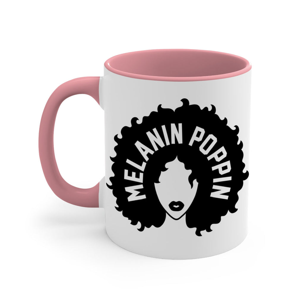melanin poppin 85#- black words - phrases-Mug / Coffee Cup