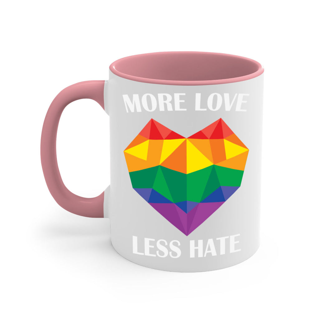 more love less hate lgbt lgbt 78#- lgbt-Mug / Coffee Cup