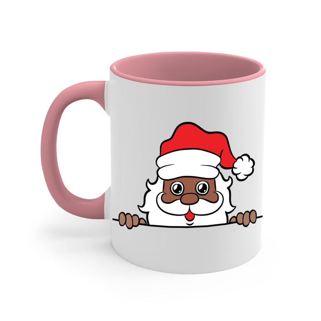 peekaboo black santa 19#- Black men - Boys-Mug / Coffee Cup