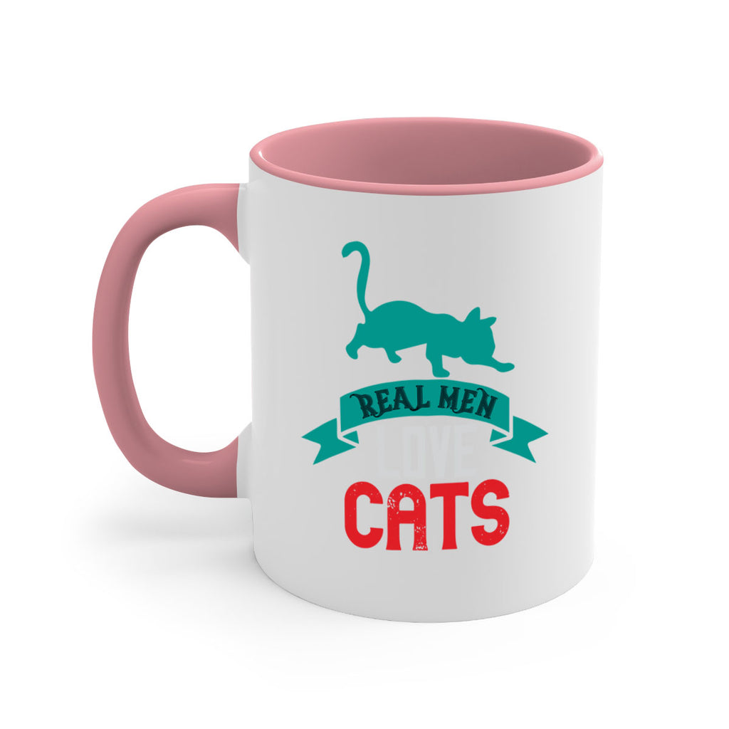 real man love cats o Style 112#- cat-Mug / Coffee Cup