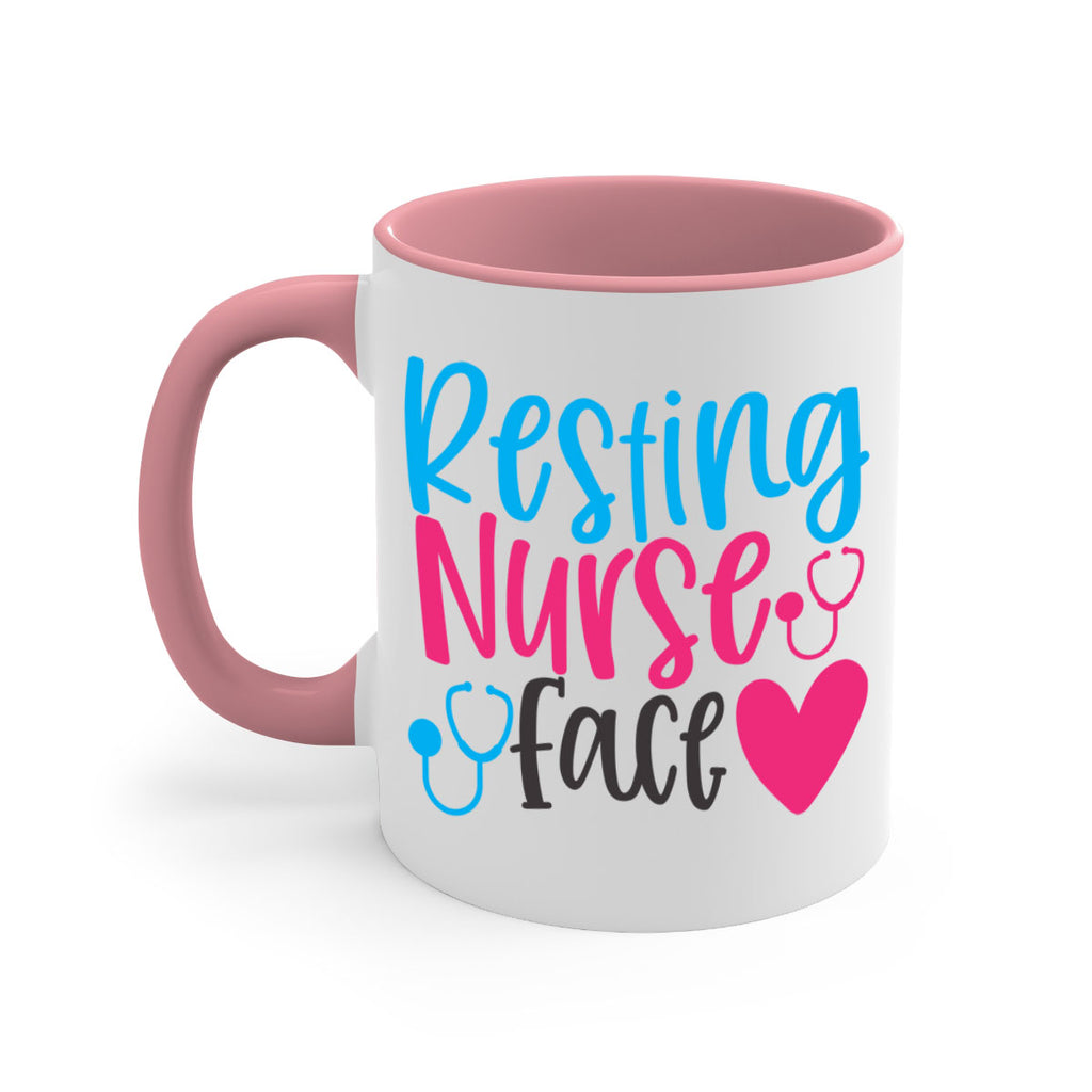resting nurse face Style Style 56#- nurse-Mug / Coffee Cup