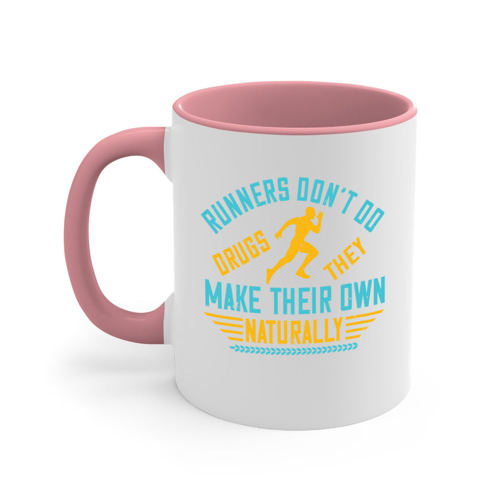 runners don’t do drugs they make their own naturally 24#- running-Mug / Coffee Cup
