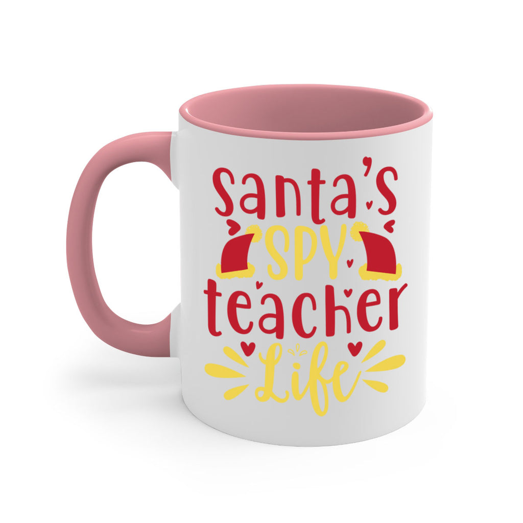 santa’s spy teacher life 12#- christmas-Mug / Coffee Cup