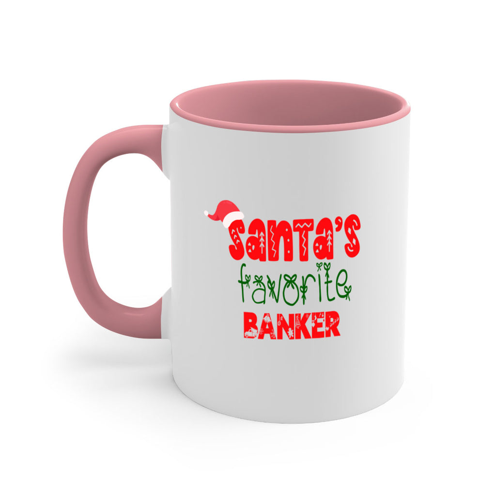santas favorite banker style 673#- christmas-Mug / Coffee Cup