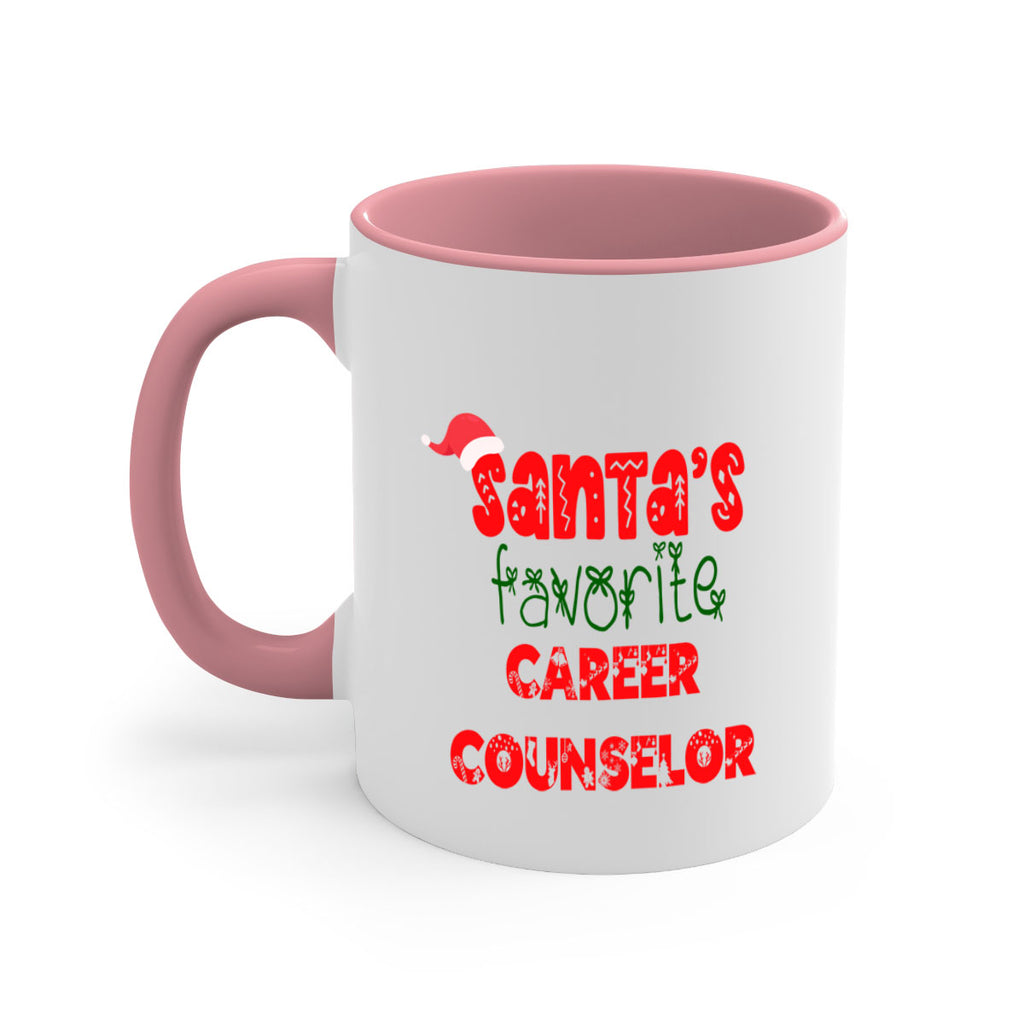 santas favorite career counselor style 698#- christmas-Mug / Coffee Cup