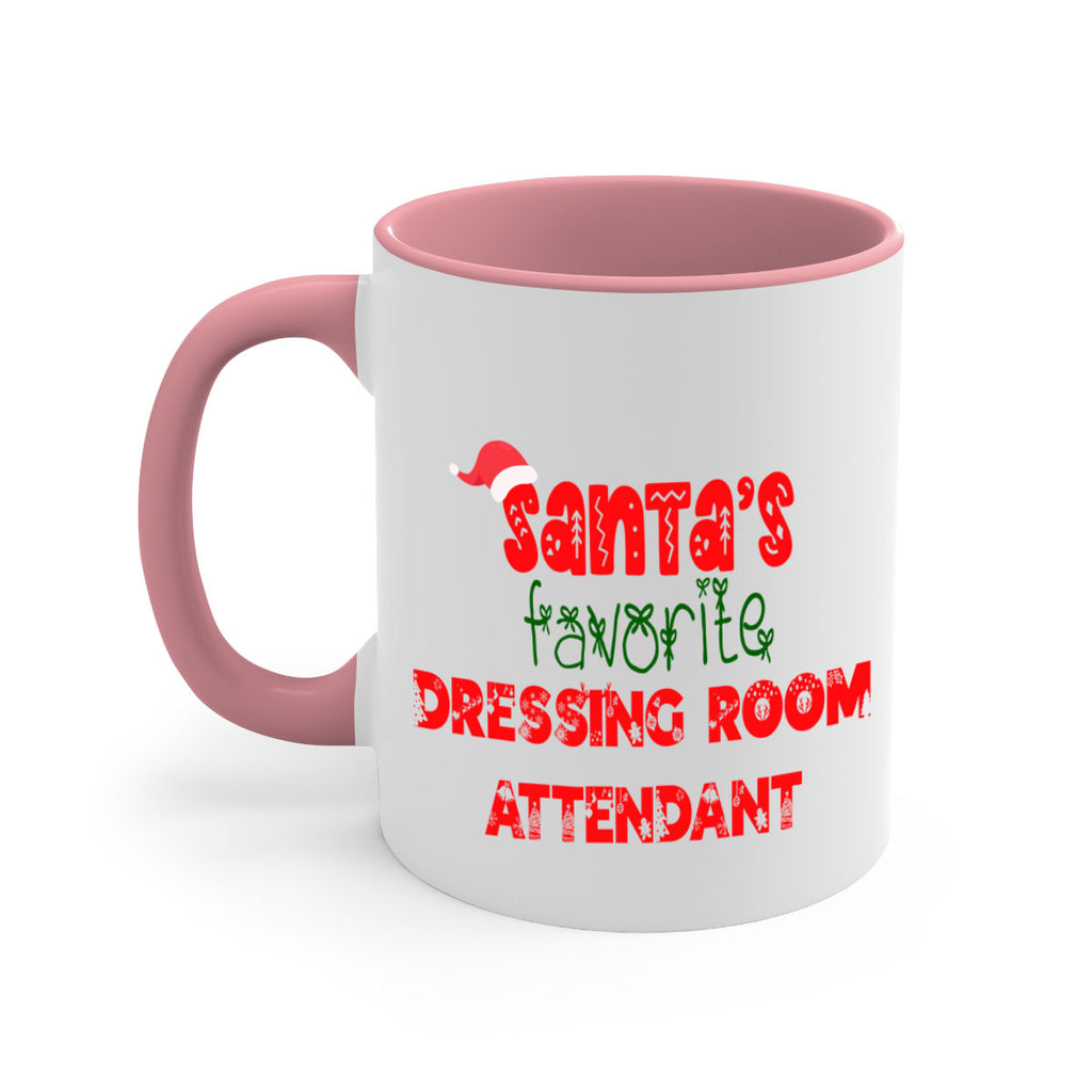 santas favorite dressing room attendant style 789#- christmas-Mug / Coffee Cup