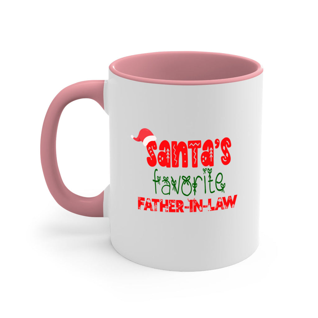 santas favorite father-in-law style 814#- christmas-Mug / Coffee Cup