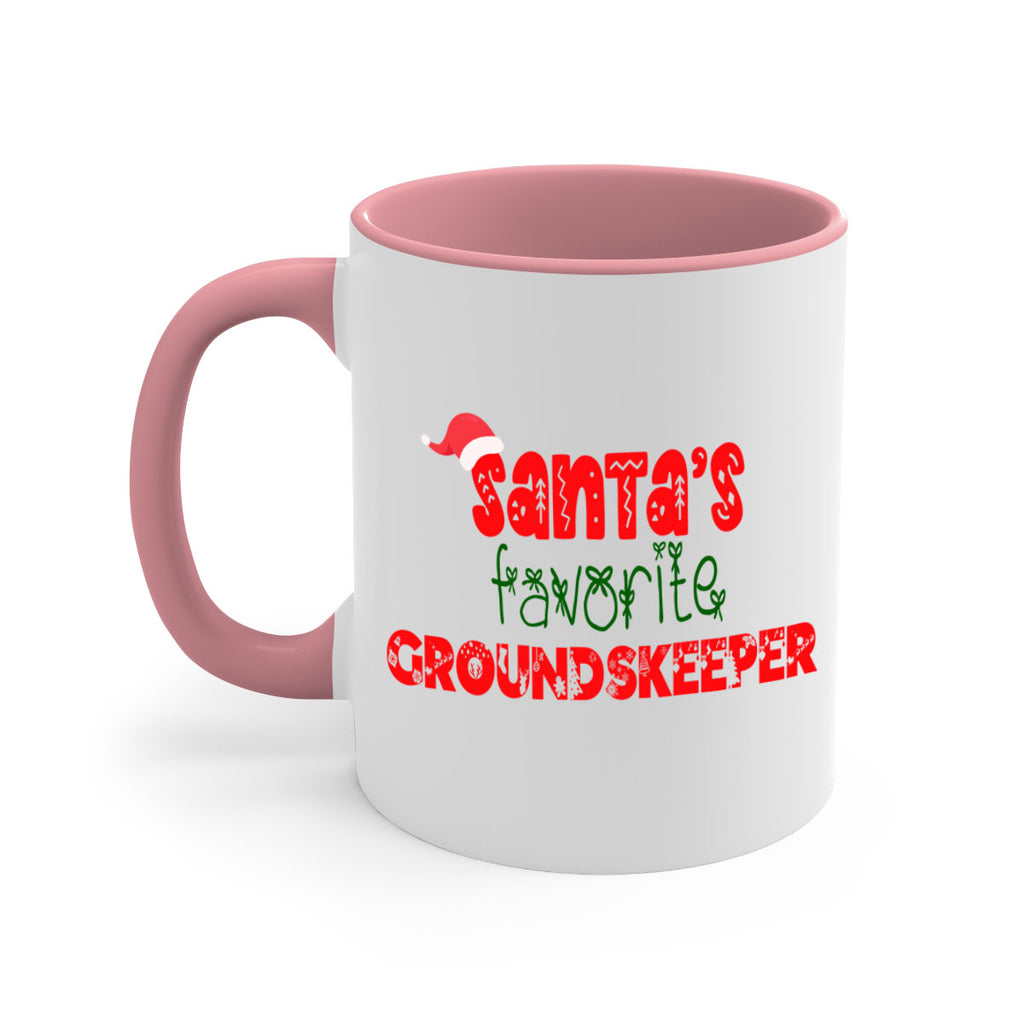 santas favorite groundskeeper style 857#- christmas-Mug / Coffee Cup