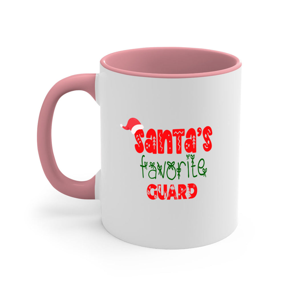 santas favorite guard style 858#- christmas-Mug / Coffee Cup