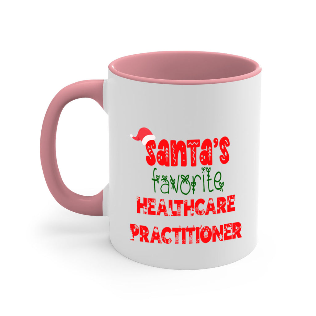 santas favorite healthcare practitioner style 867#- christmas-Mug / Coffee Cup