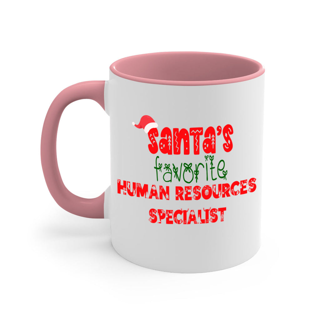 santas favorite human resources specialist style 880#- christmas-Mug / Coffee Cup
