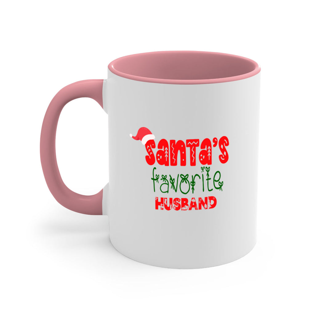 santas favorite husband style 882#- christmas-Mug / Coffee Cup