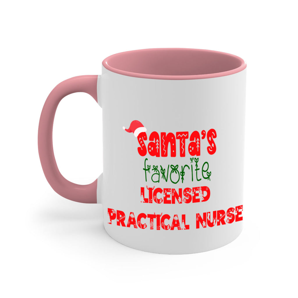santas favorite licensed practical nurse style 920#- christmas-Mug / Coffee Cup