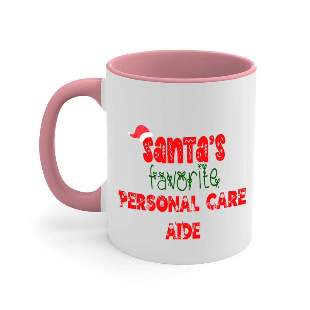 santas favorite personal care aide style 1006#- christmas-Mug / Coffee Cup