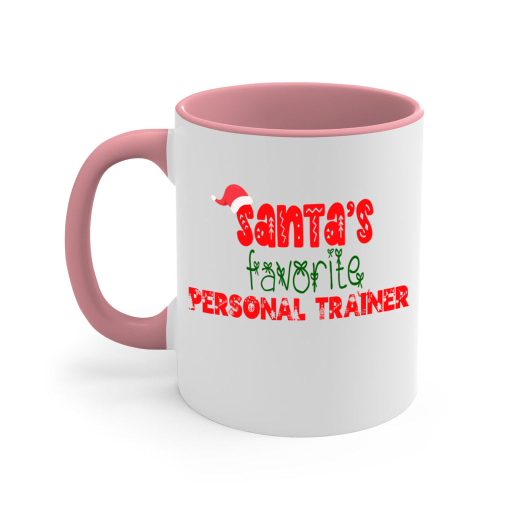 santas favorite personal trainer style 1007#- christmas-Mug / Coffee Cup