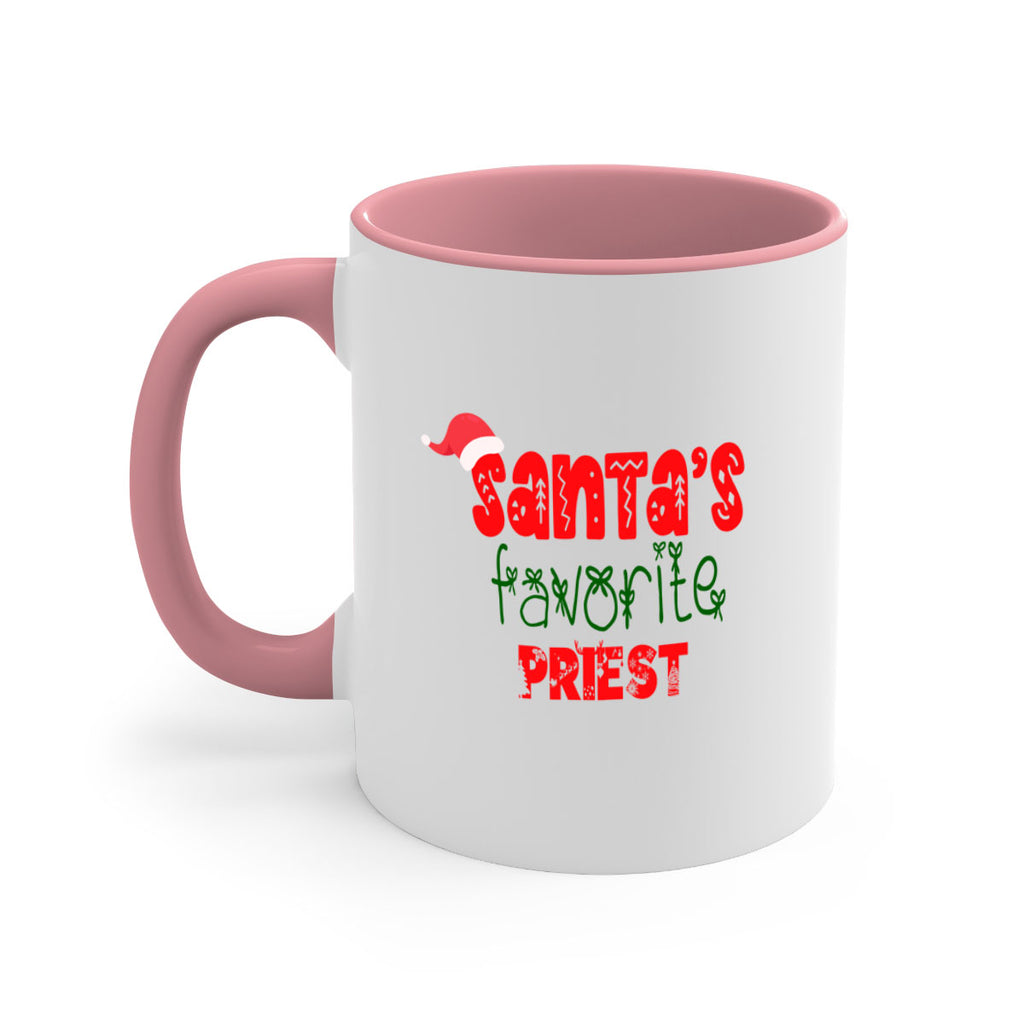 santas favorite priest style 1036#- christmas-Mug / Coffee Cup