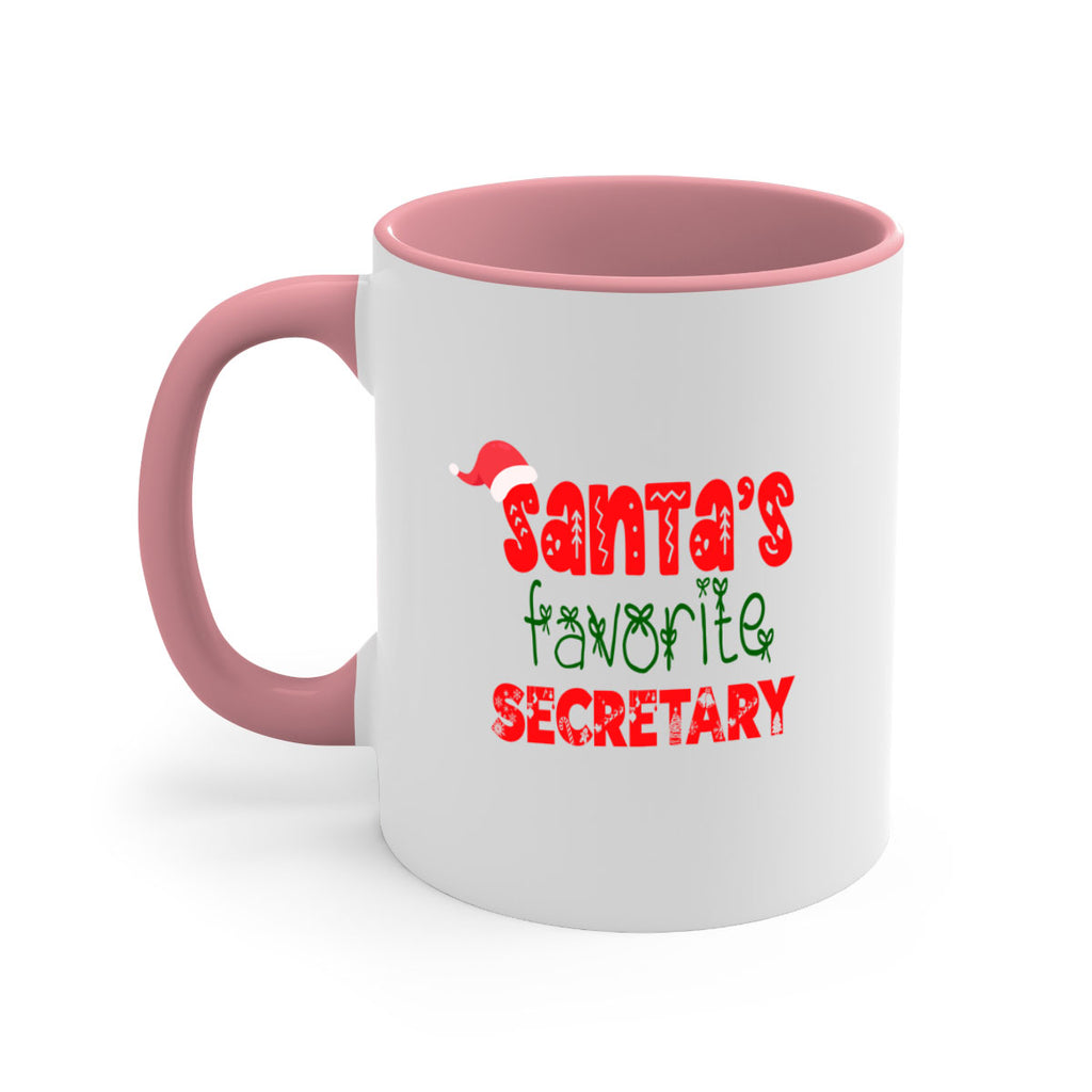 santas favorite secretary style 1072#- christmas-Mug / Coffee Cup