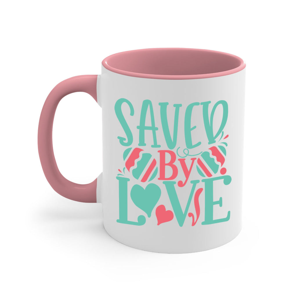 saved by love 106#- easter-Mug / Coffee Cup