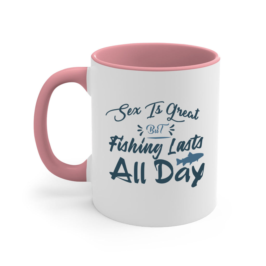 sex is great but 40#- fishing-Mug / Coffee Cup