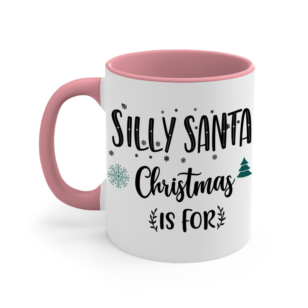 silly santa christmas is for jesus style 1175#- christmas-Mug / Coffee Cup