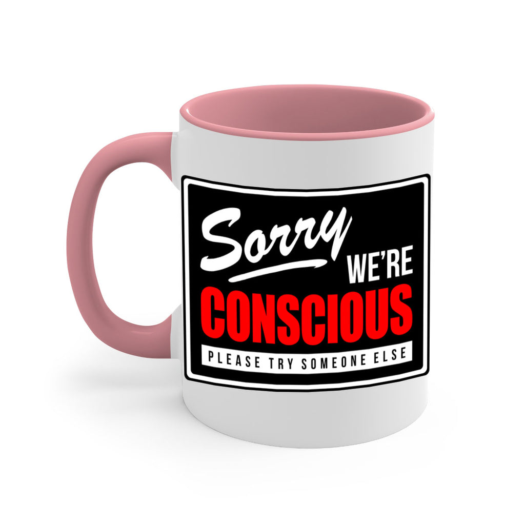 sorry were conscious 28#- black words - phrases-Mug / Coffee Cup
