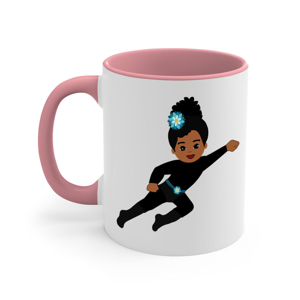 super kids girl 10#- Black women - Girls-Mug / Coffee Cup