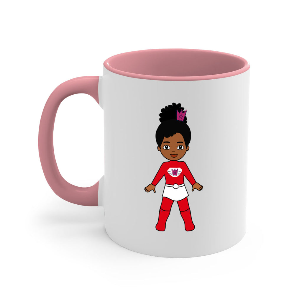 super kids girl 5#- Black women - Girls-Mug / Coffee Cup