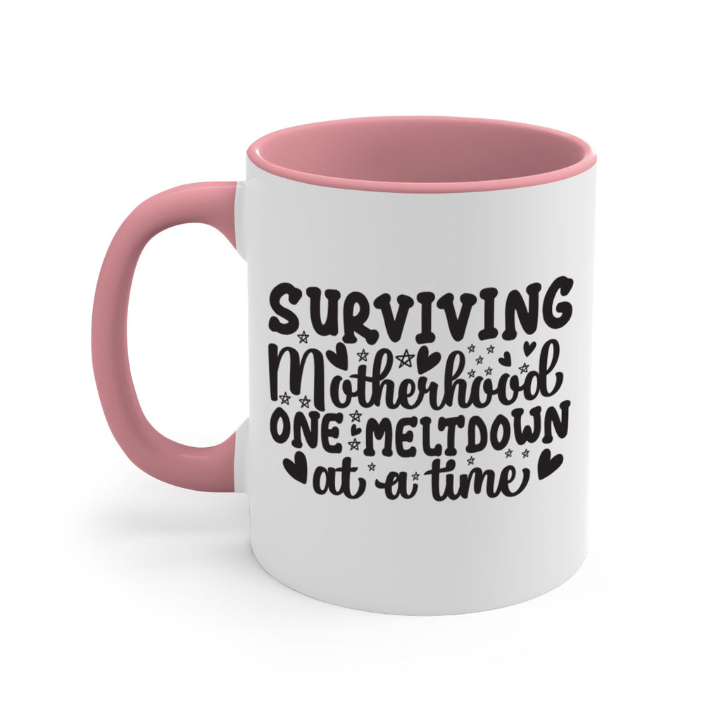 surviving motherhood one meltdown at a time 366#- mom-Mug / Coffee Cup