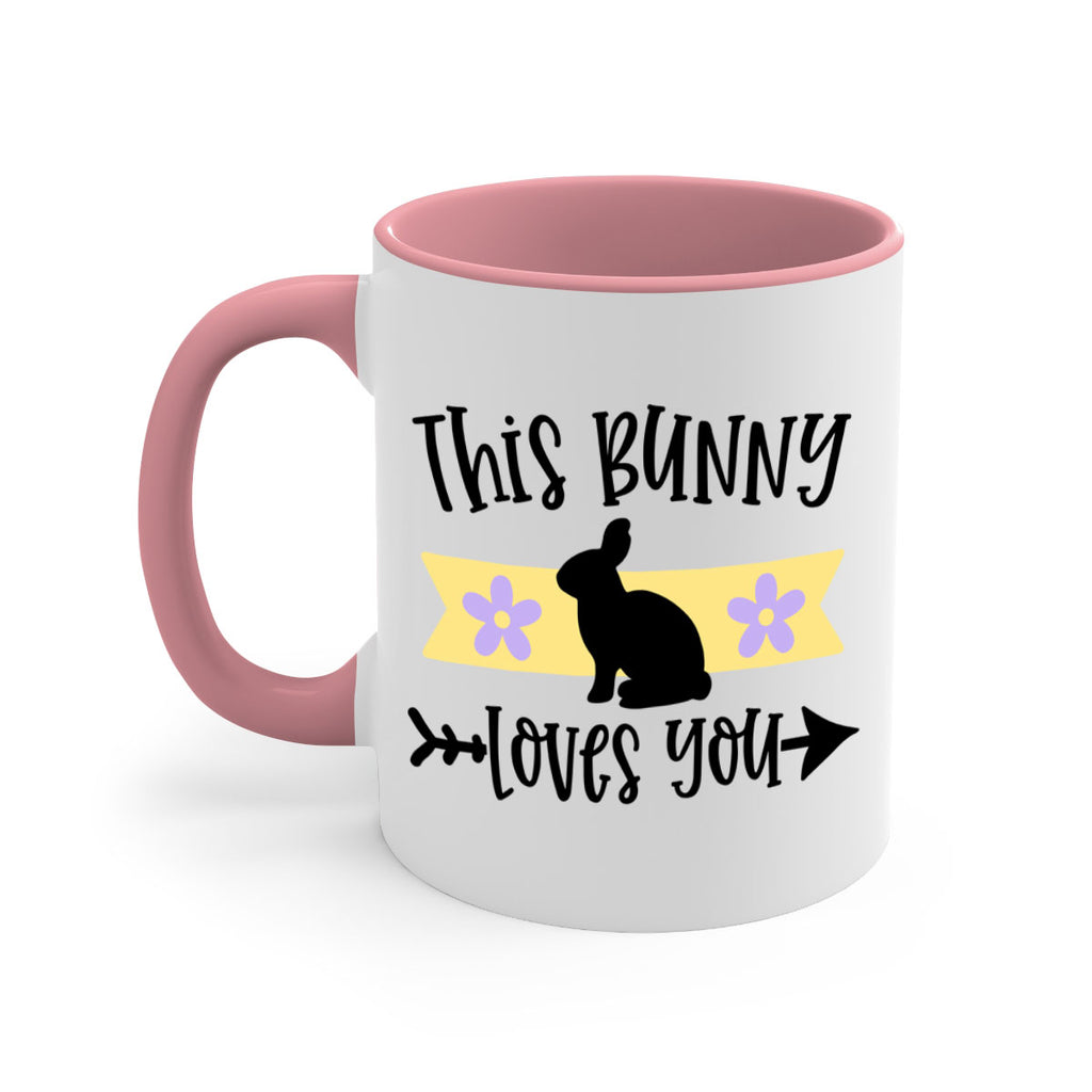 this bunny loves you 10#- easter-Mug / Coffee Cup