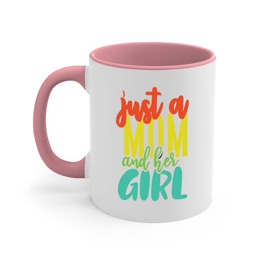 ust a mom and her girl 360#- mom-Mug / Coffee Cup