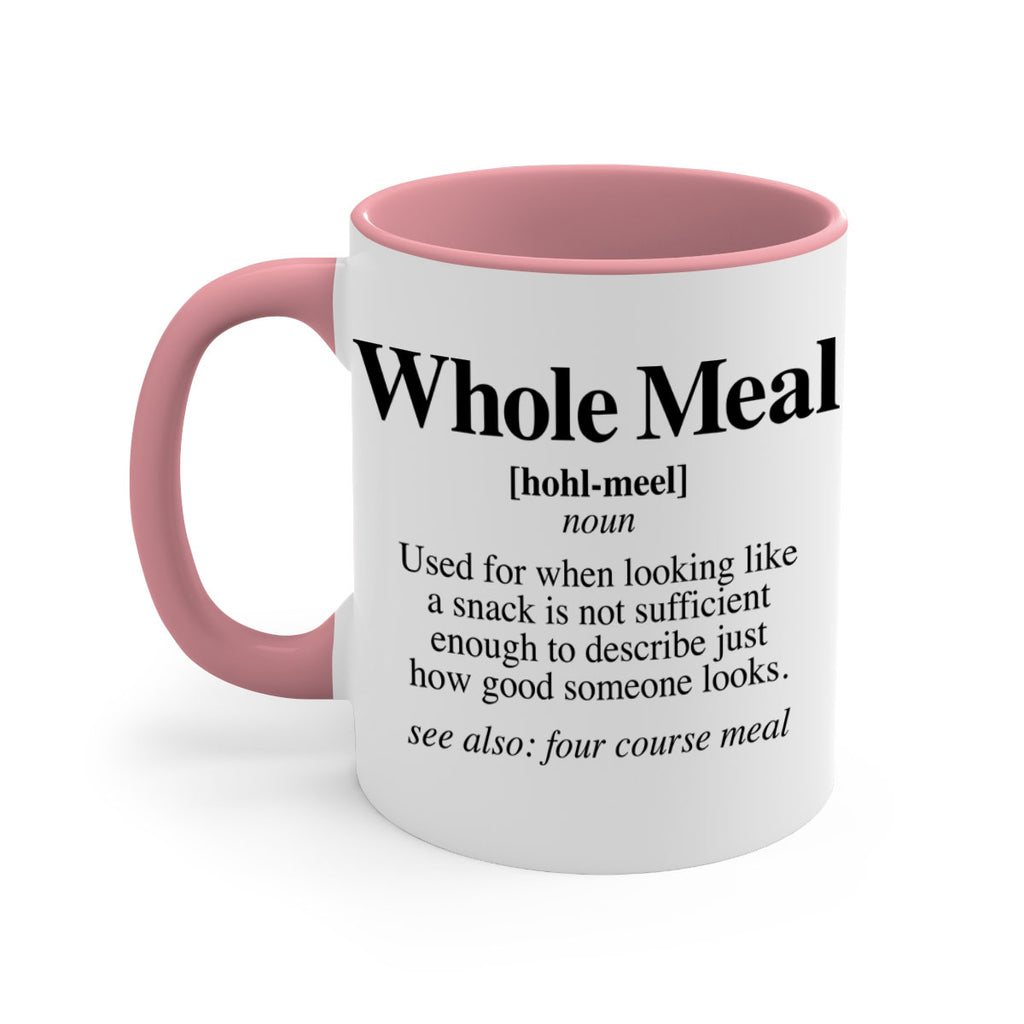 whole meal 10#- black words - phrases-Mug / Coffee Cup