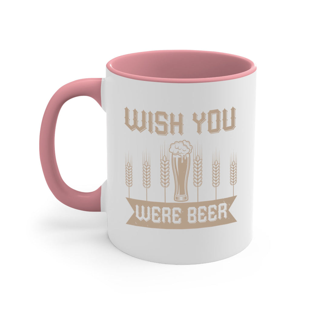 wish you were beerr 1#- beer-Mug / Coffee Cup