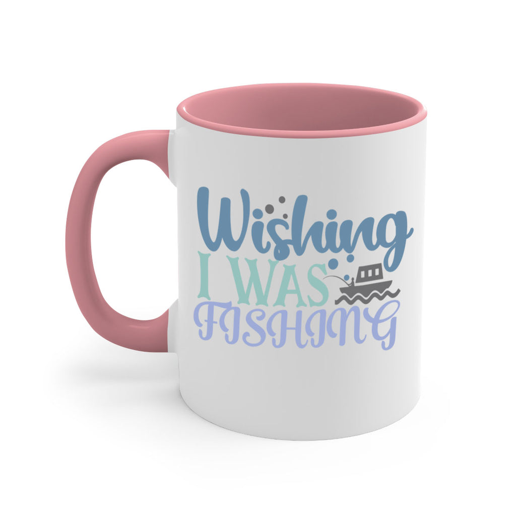 wishing i was fishing 190#- fishing-Mug / Coffee Cup